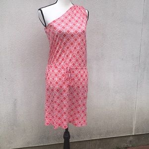 Banana republic one shoulder dress small